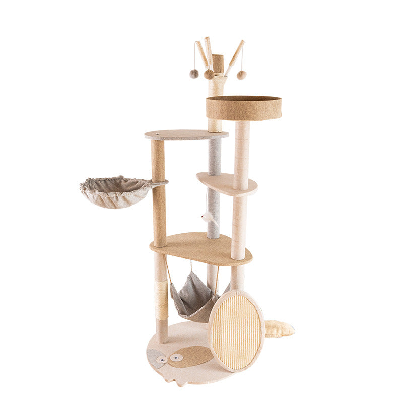 Cat Climbing Frame Large Integrated Shelf Cat Tree