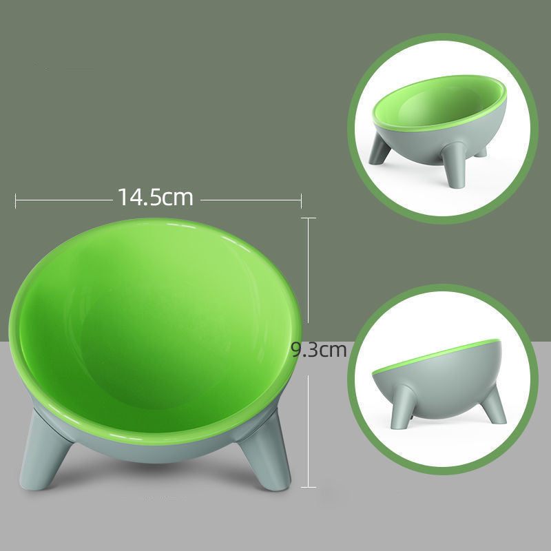 Cat Dog Bowl with Stand Pet Feeding Food Bowls Dogs Bunny Rabbit Nordic Color Feeder Product Supplies Pet Accessories