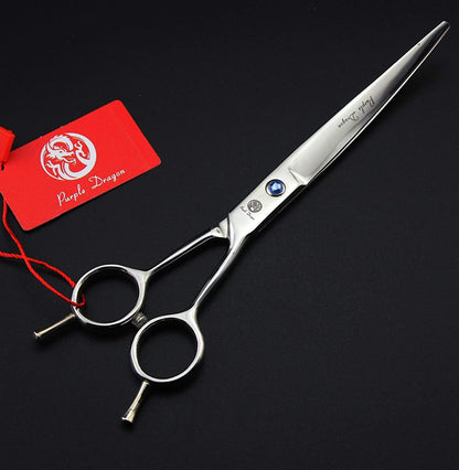 8.0 Inch Dog Hair Cutting, Curved and Thinning Scissor Shears Pet Grooming Tool Kit